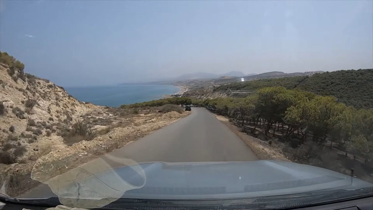 Plage de Bider, Tlemcen, Algerie التوجه إلى شاطئ بيدر، تلمسان، الجزائر