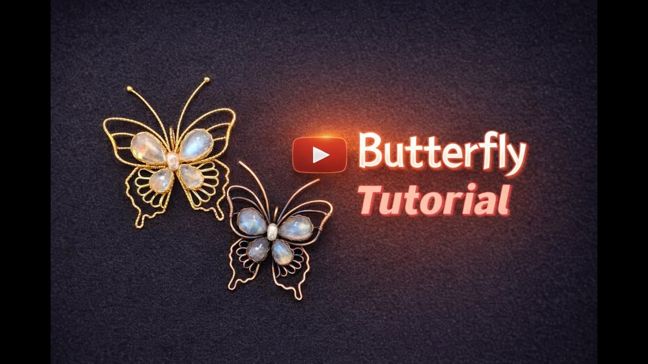 How to Make a Wire Wrapped Butterfly Pendant (Step‑by‑Step)