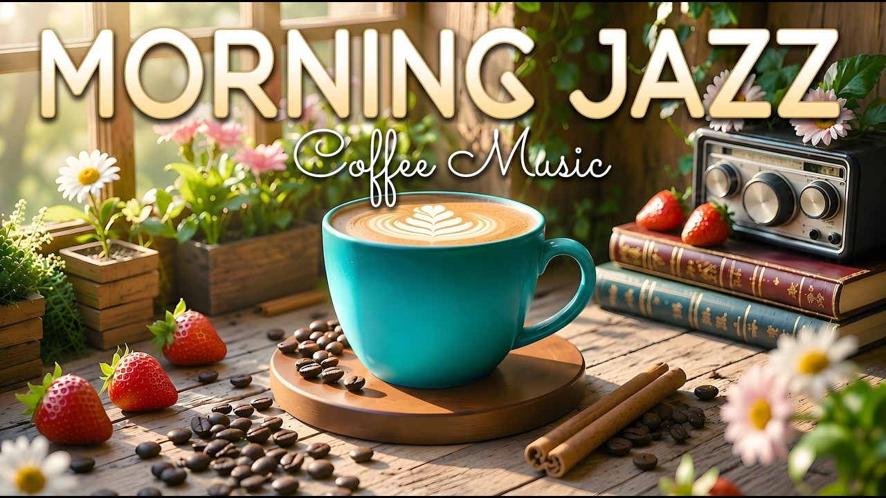 Delicate Summer Jazz ☕ Relaxing Coffee Music for Calm Productivity