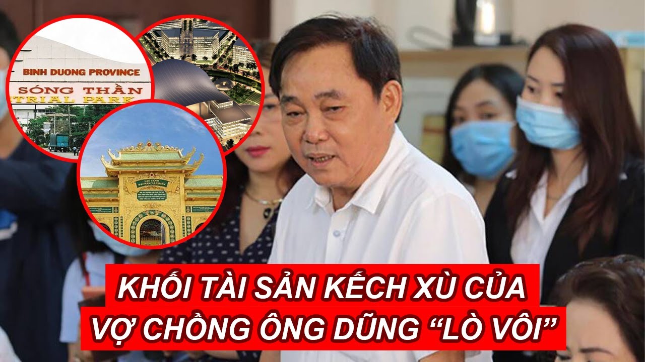 Khối t&agrave;i sản kếch x&ugrave; của vợ chồng &ocirc;ng Dũng &ldquo;l&ograve; v&ocirc;i&rdquo;