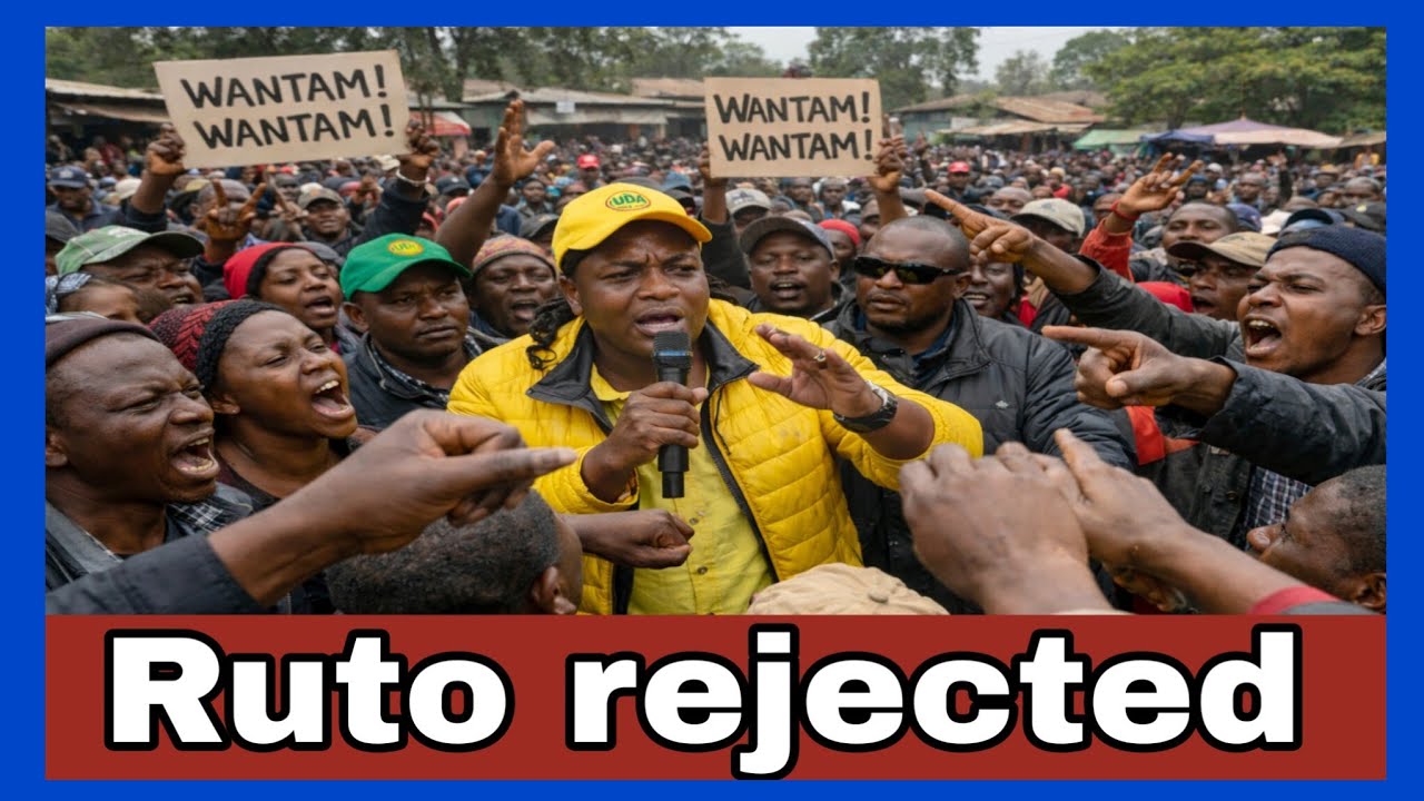 Gema rejects Ruto’s speech,Maragua MP flees hostile crowd as Mt Kenya residents loudly chant Wantam