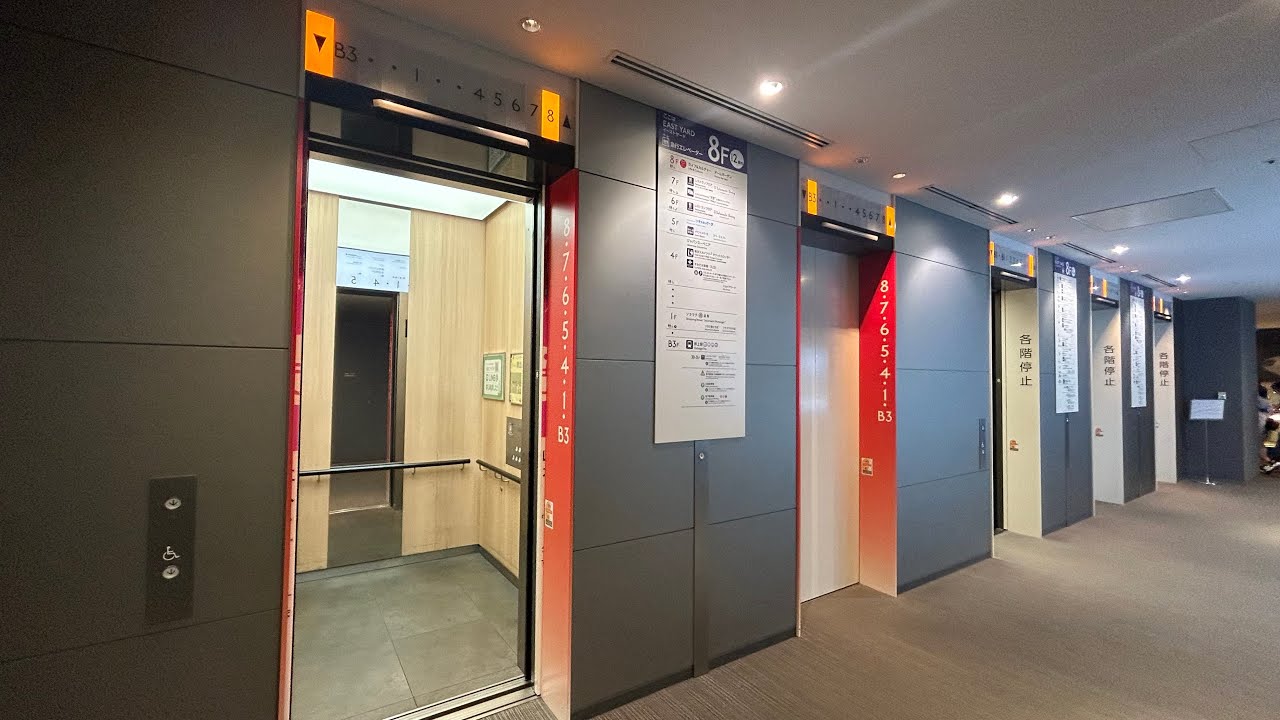 【5基まとめ】東京ソラマチ12番地 エレベーター【三菱製】