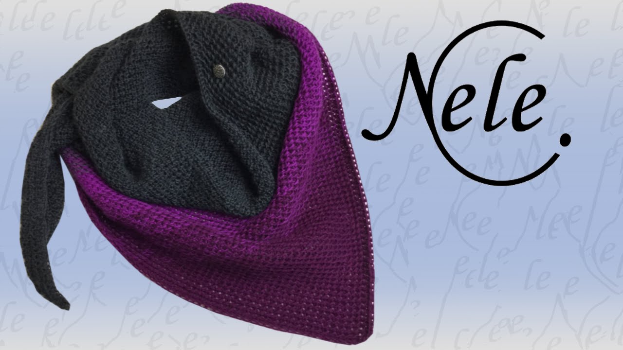 Einfaches Stricktuch 