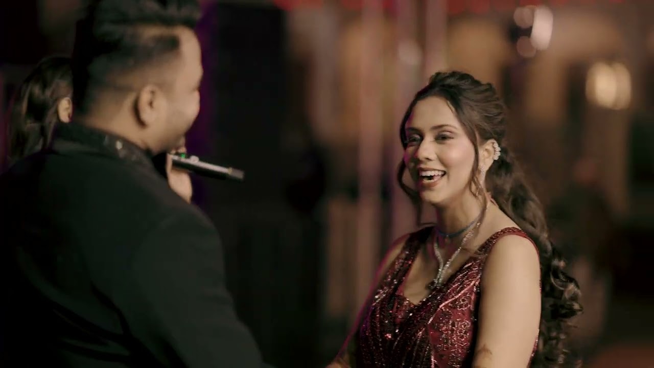 SHUBHI💖NIKHIL SANGEET NIGHT✨ || 4K CINEMATIC FULL VIDEO @AdeeshaPictures  HARSHVILAS PALACE MANDSAUR