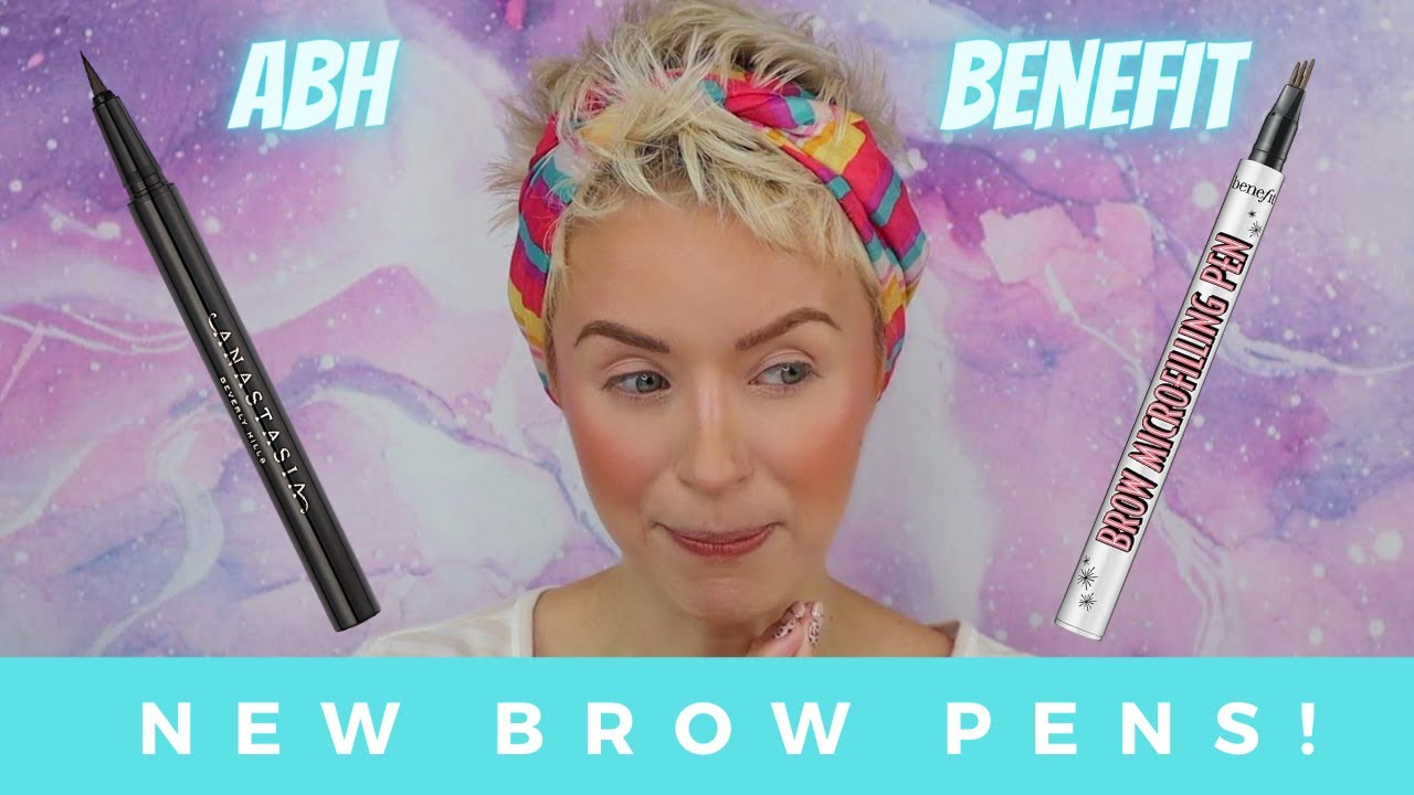 NEW Benefit Brow Microfilling Pen vs. Anastasia Beverly Hills Brow Pen
