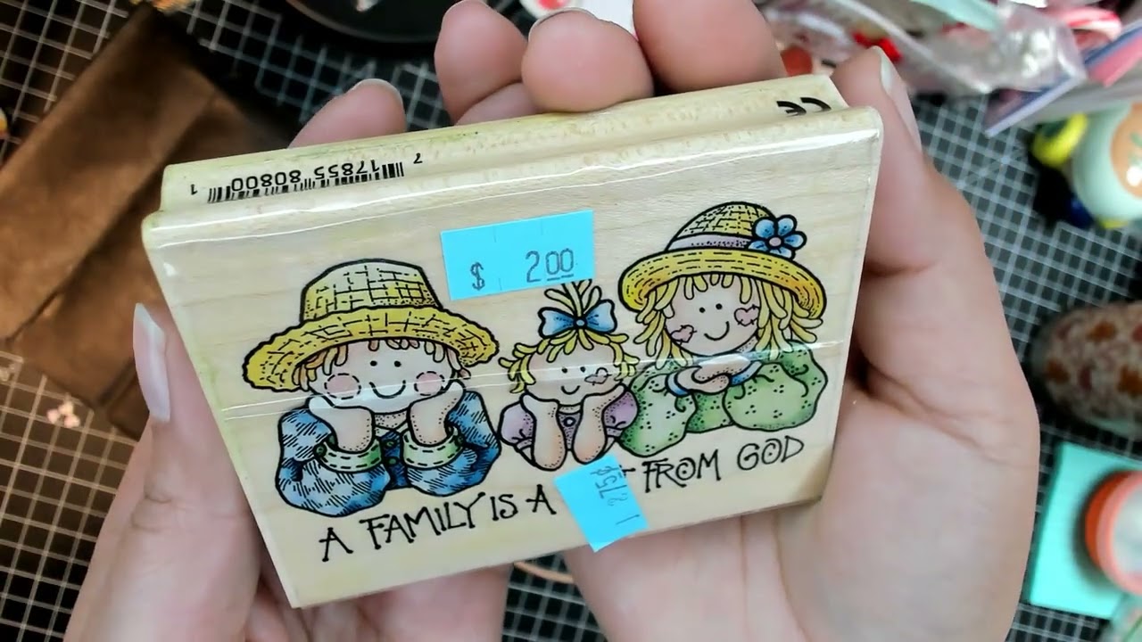 You guessed it... Woodblock stamps!