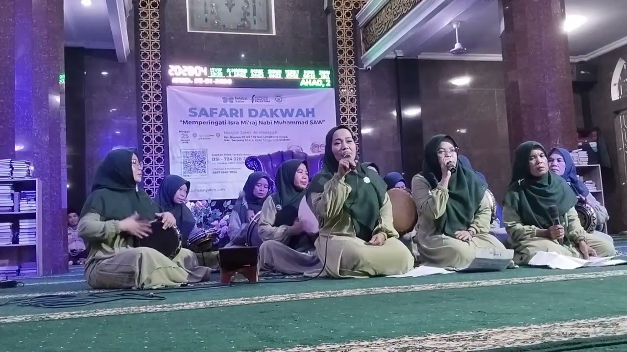 Sholawat Do'a Rajab II Team Hadroh Al - Hidayah Lengkong Karya Serut II Cover Sholawat
