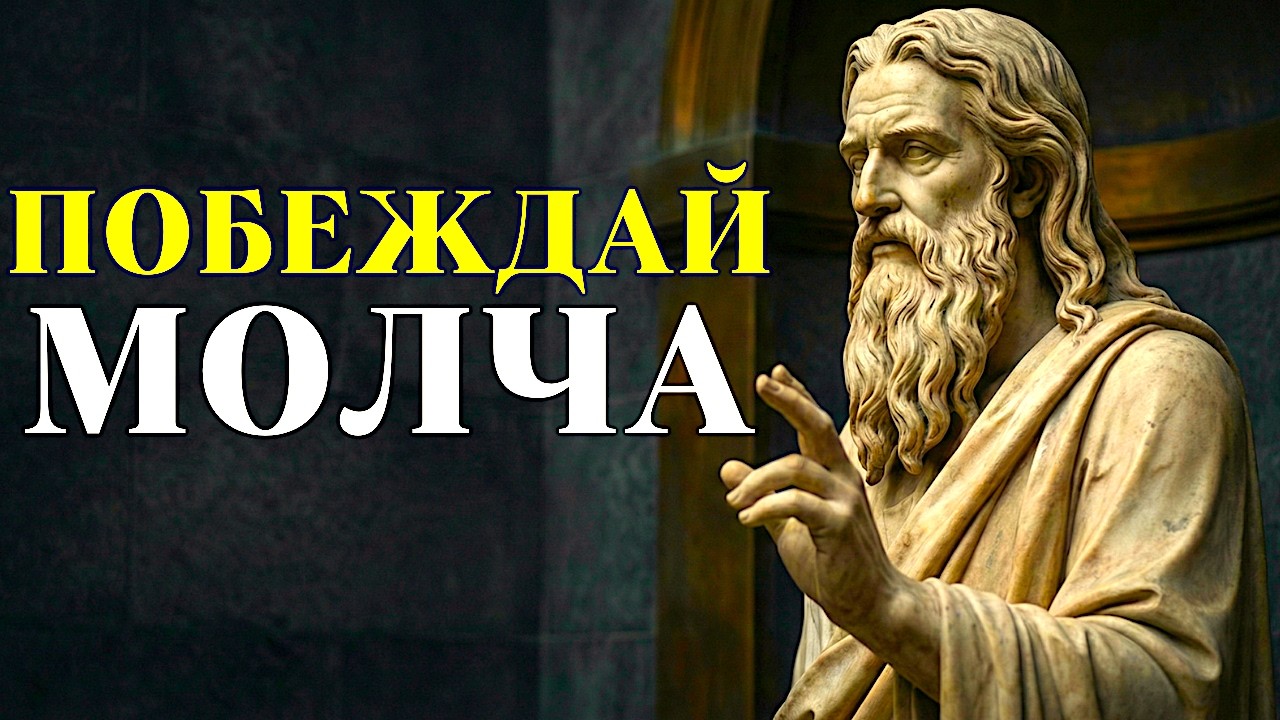 МОЛЧИТЕ. Размышляйте ГЛУБОКО. ПОБЕЖДАЙТЕ МОЛЧА. – 8 Стоических Принципов Марка Аврелия | Стоицизм
