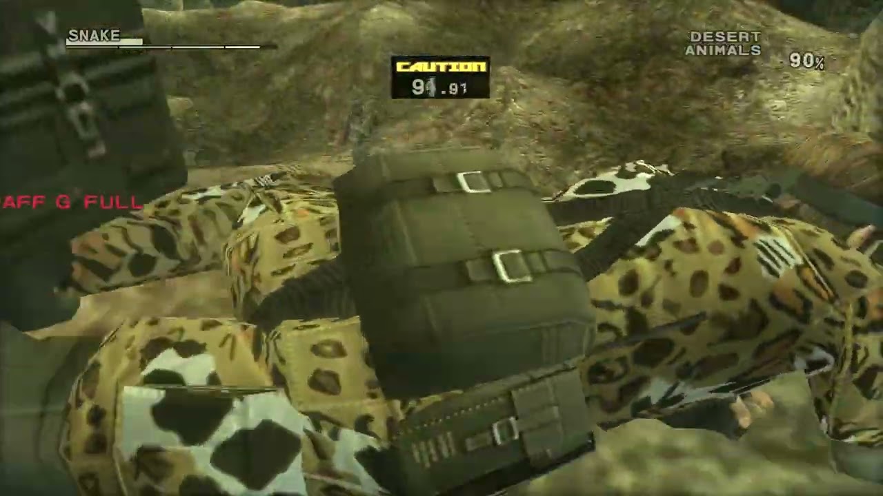 Bugged MGS3 Mechanics