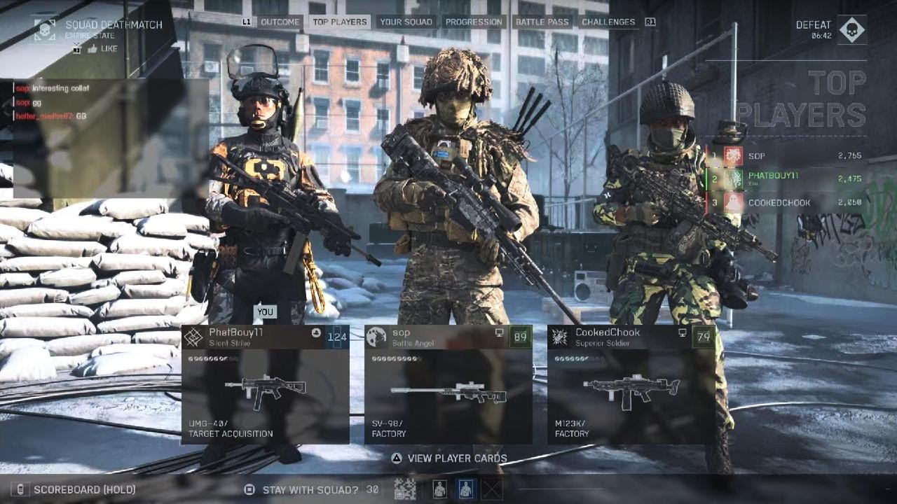 Carrying my squad in TDM