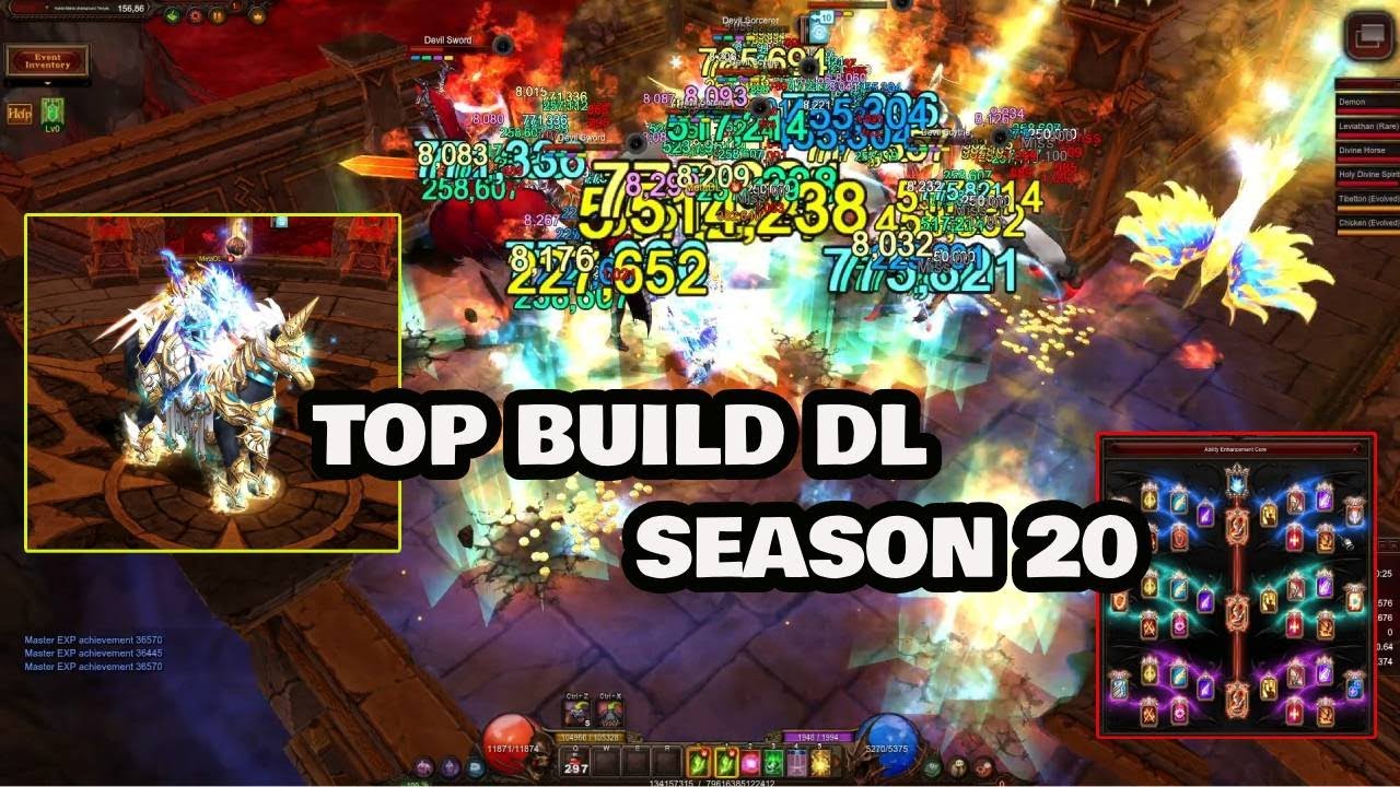 DL Season 20 Build #7: Cách Build Dark Lord Chuẩn – Tank & Sát Thương Siêu Khủng 🔥