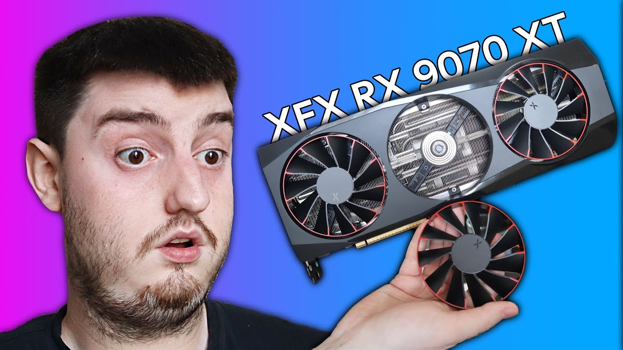 Grafika s vyberateľnými ventilátormi ?! | XFX Quicksilver RX 9070 XT Magnetic Air