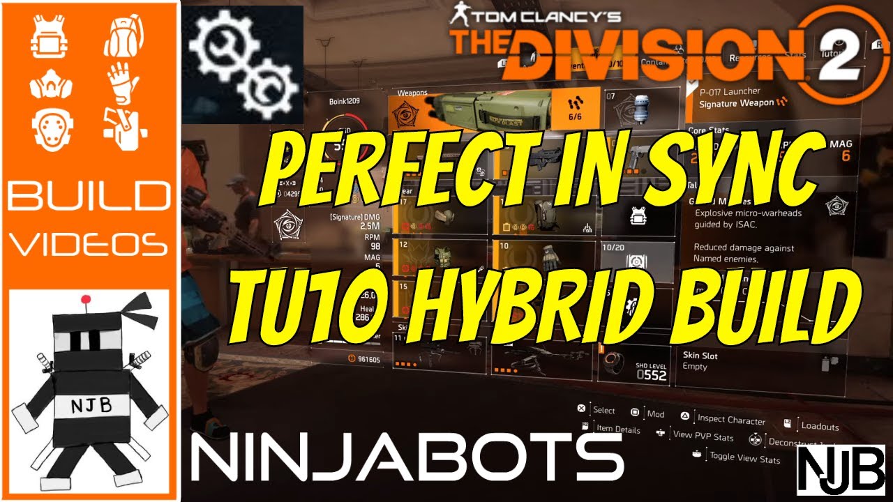 The Division 2 - Perfect In Sync Hybrid Build