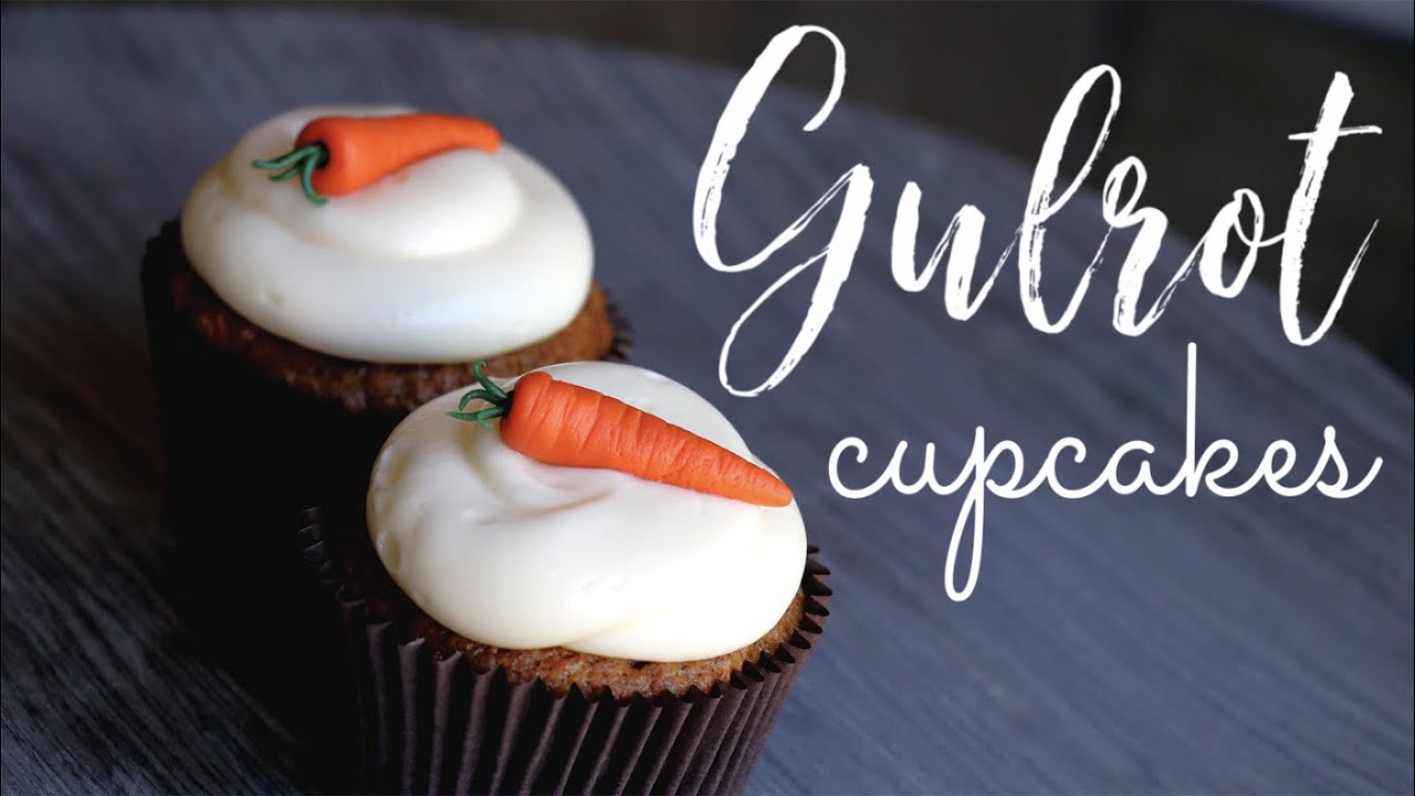 Hvordan lage GULROTCUPCAKES