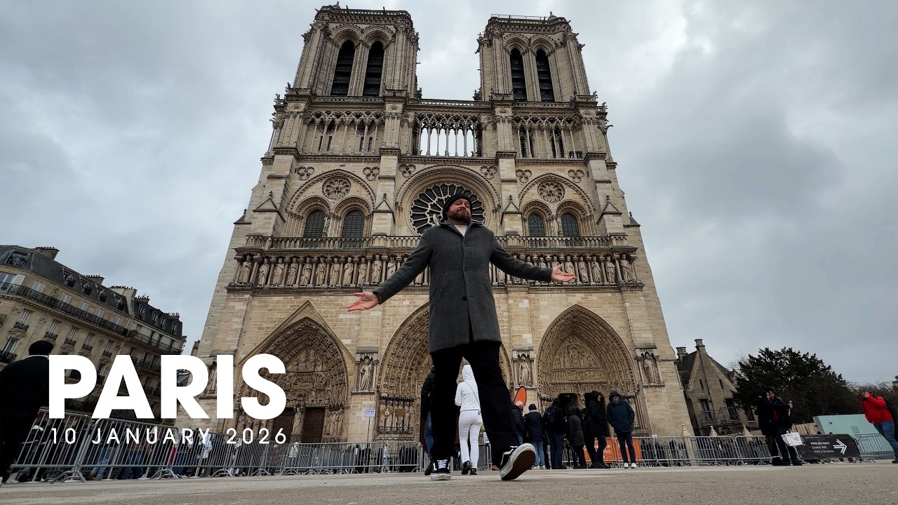 Notre Dame & Coffee in Paris' 4th Arrondissement