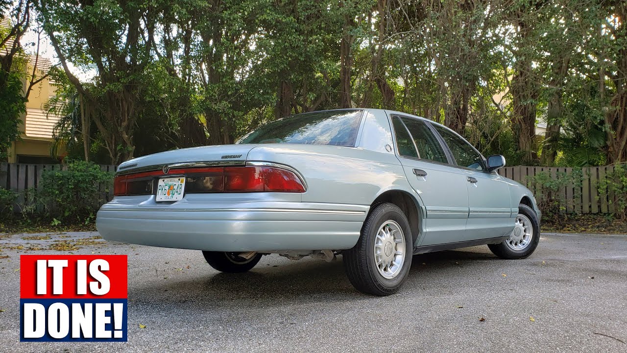 1996 Mercury Grand Marquis LS is done!