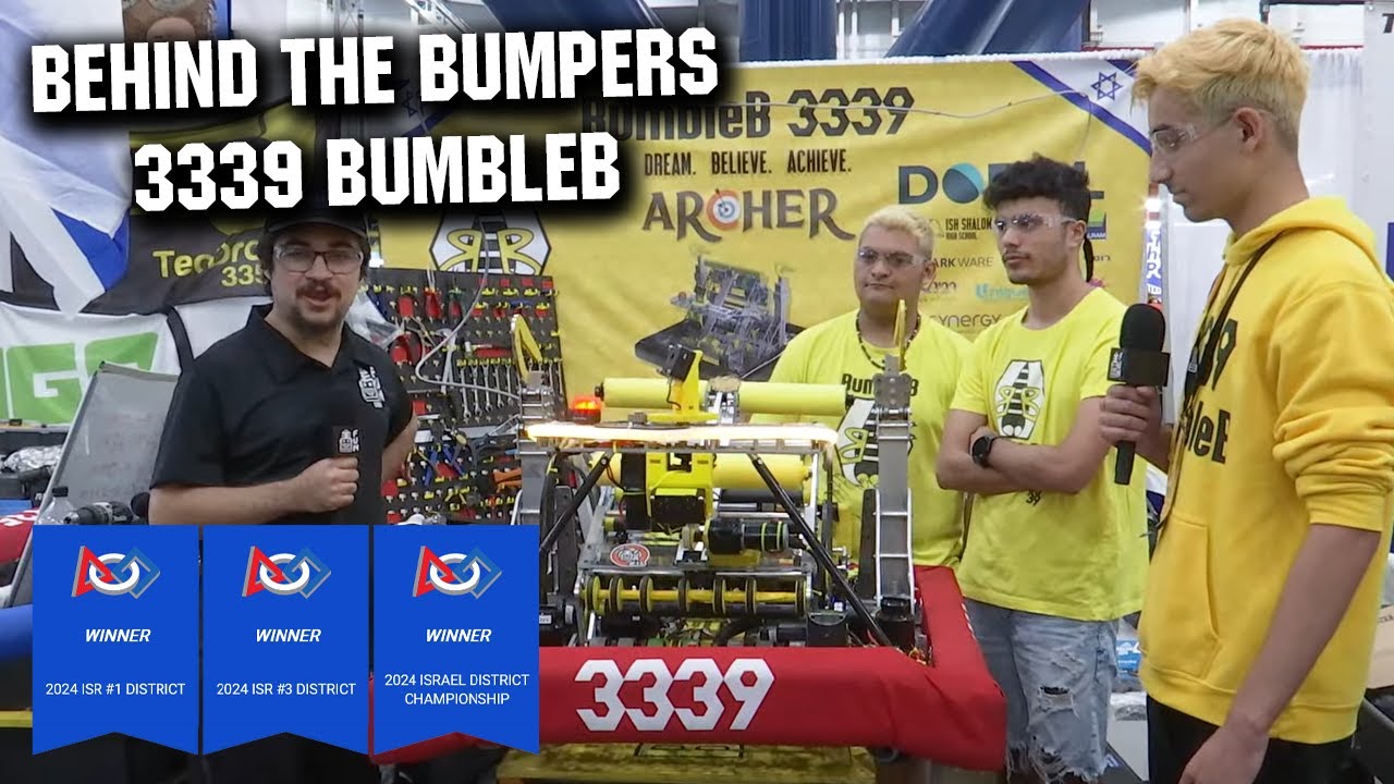 3339 BumbleB | Behind the Bumpers | FRC CRESCENDO Robot