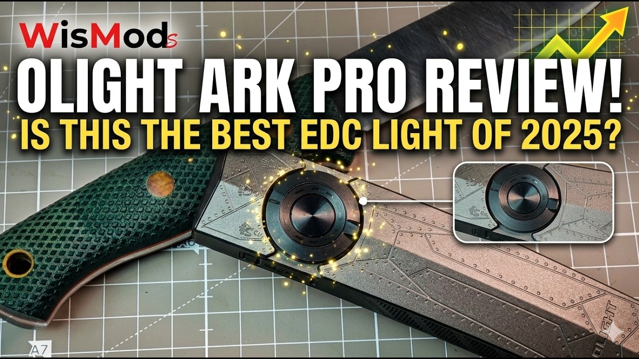 Обзор Ark Pro — Olight просто изменил освещение EDC!