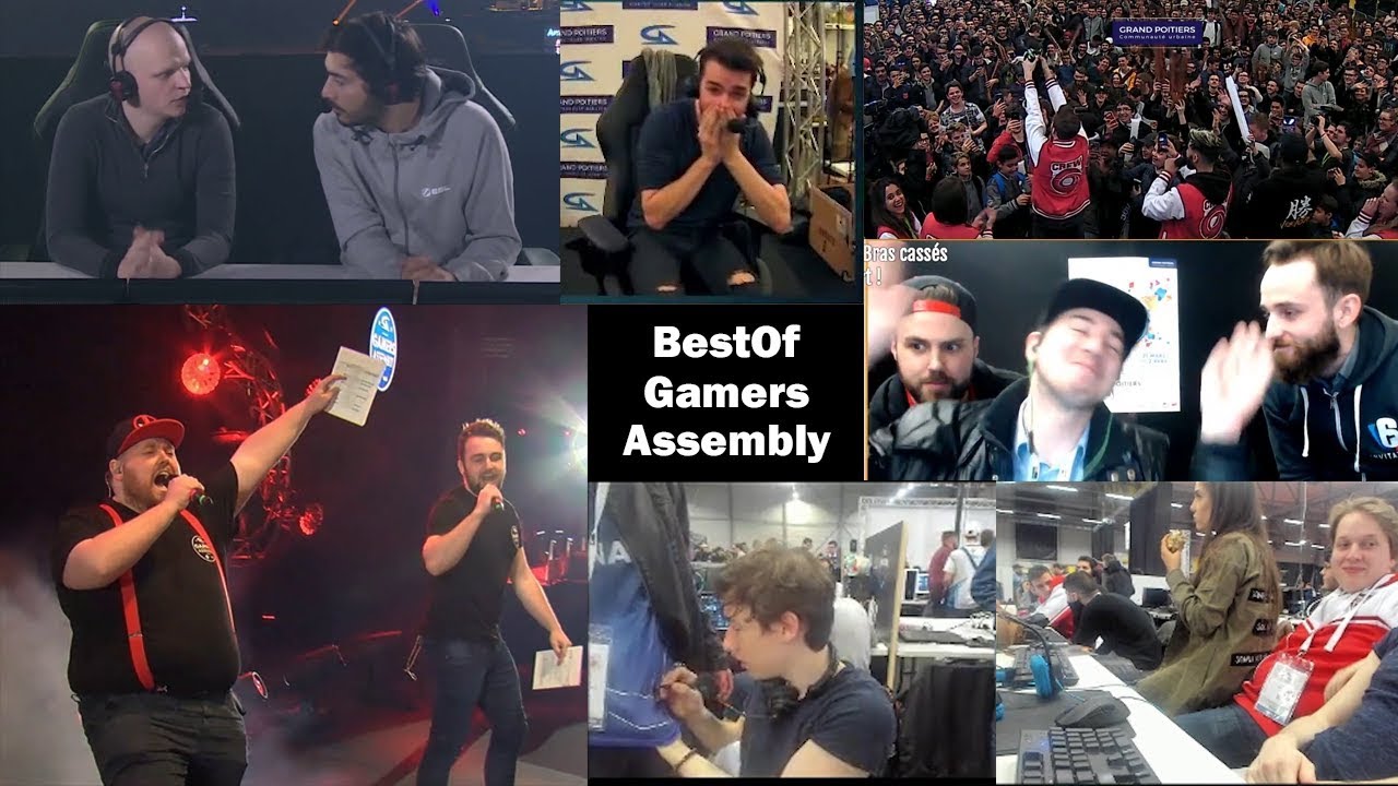 BestOf Gamers Assembly avec Skyyart, Sardoche, Gotaga, Grodka, Zankioh, Carbon, Nameless, Mickalow