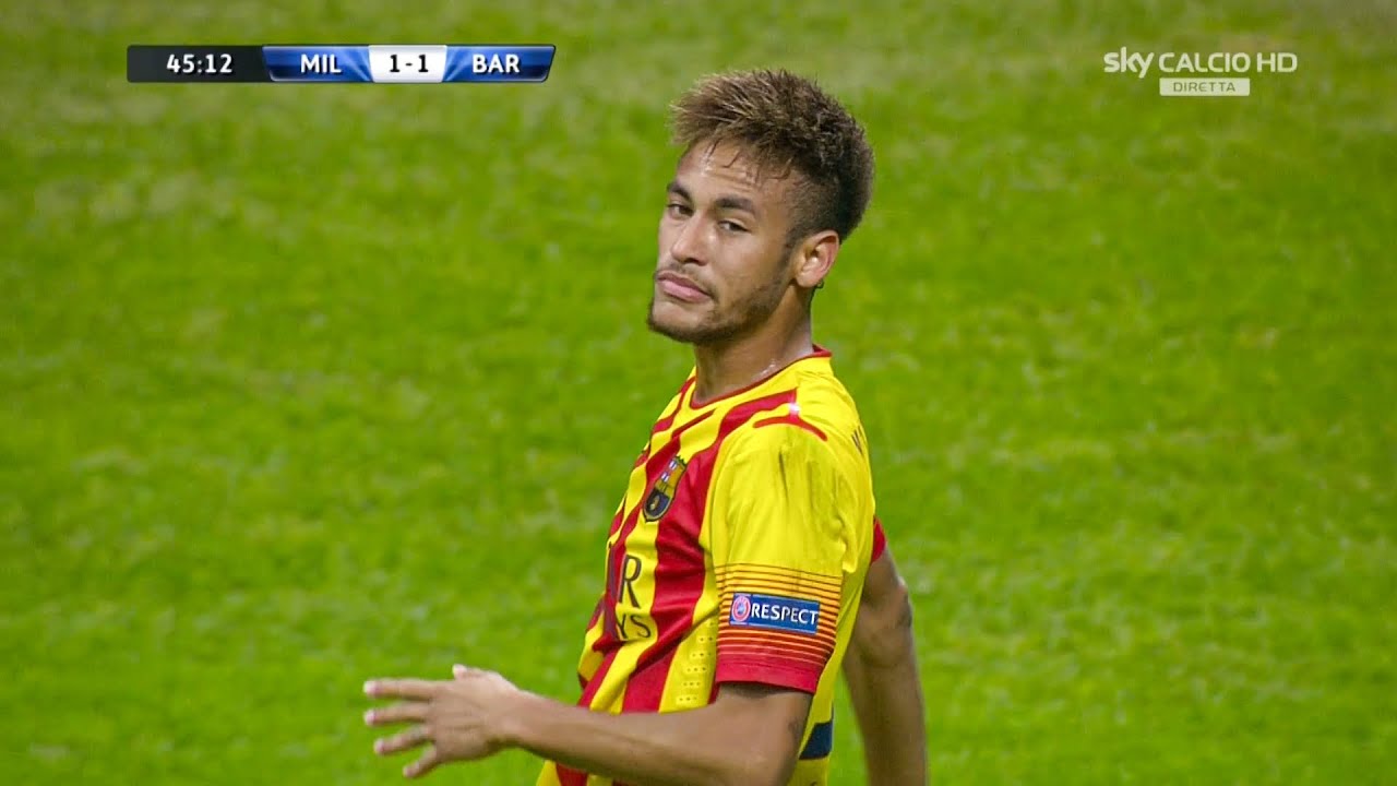 21-Year-Old Neymar vs AC Milan Was Pure Nostalgia!⁠