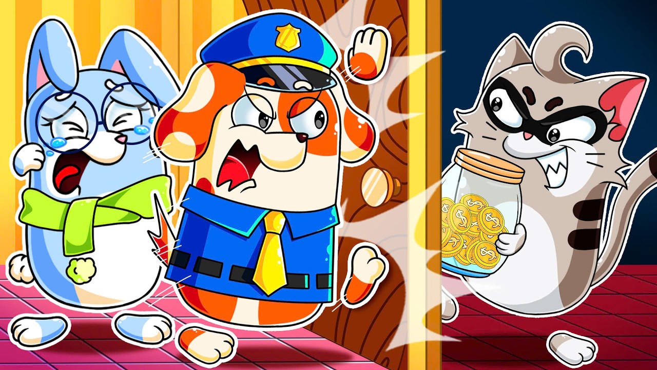 Police Hoo Doo Finds a Stranger at the Door 🚓 | Safety Rules | Kids Cartoon | Hoo Doo