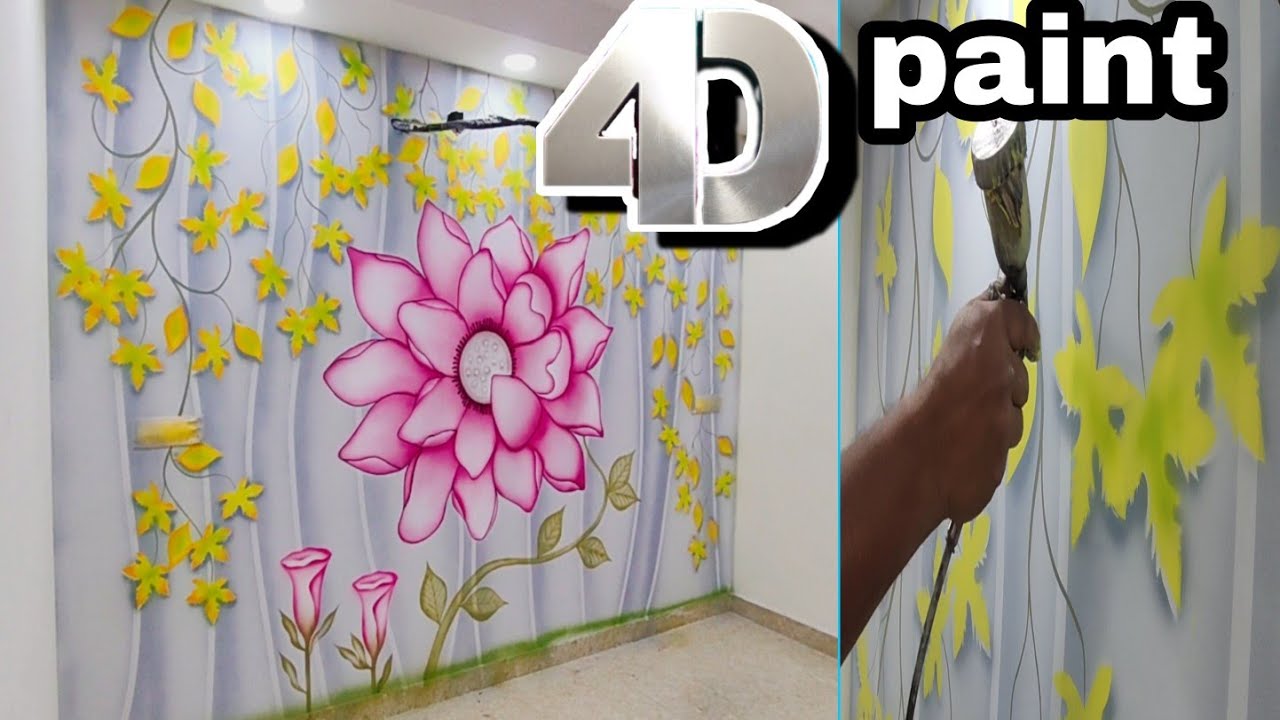 4d wall paint design nazim