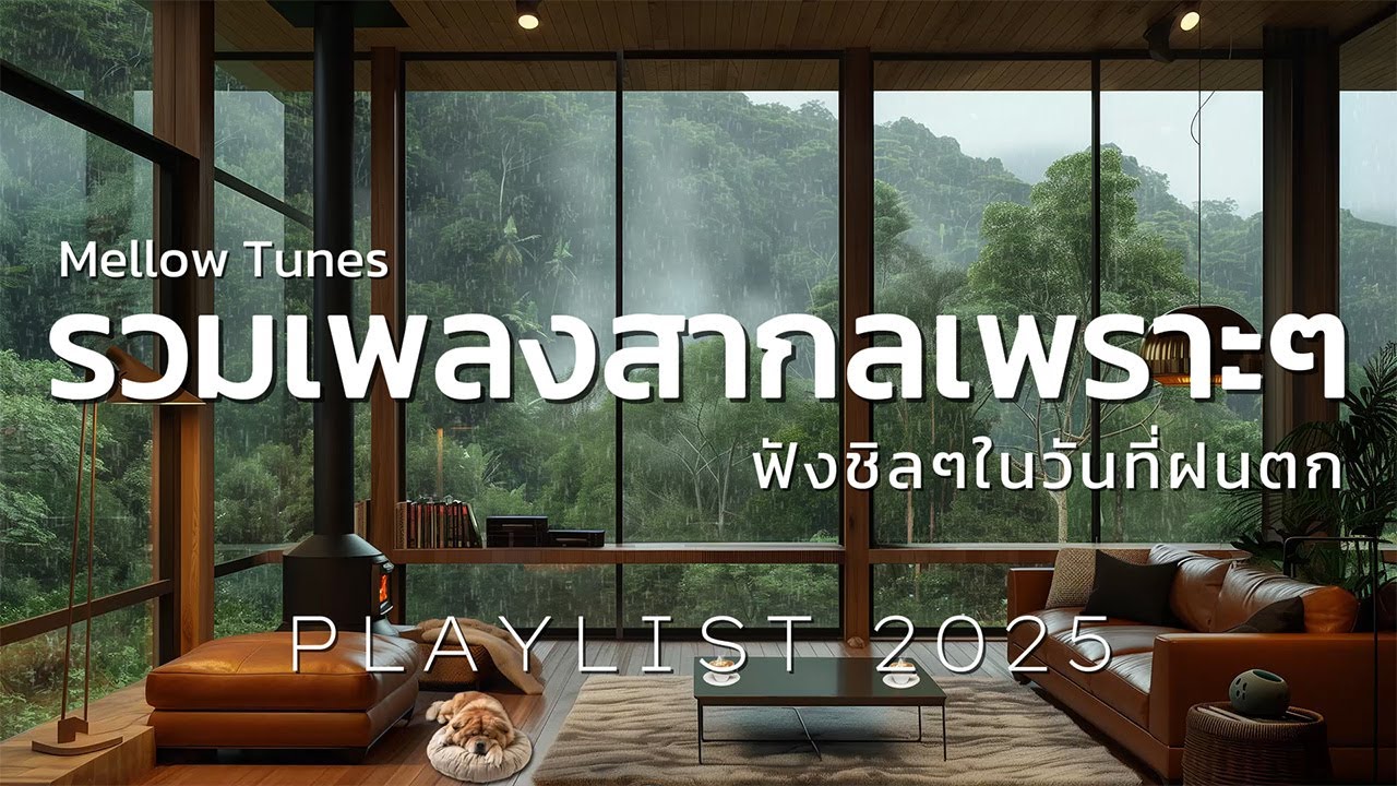 รวมเพลงสากลเพราะๆ ฟังชิลๆในวันที่ฝนตก - By Mellow Tunes