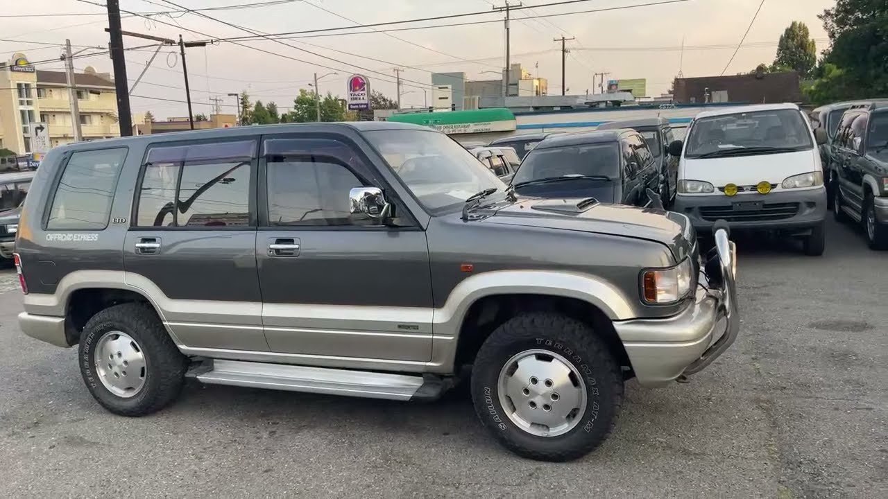 1994 Isuzu Bighorn Trooper 4JG2 diesel turbo intercooler 4WD rhd hdm