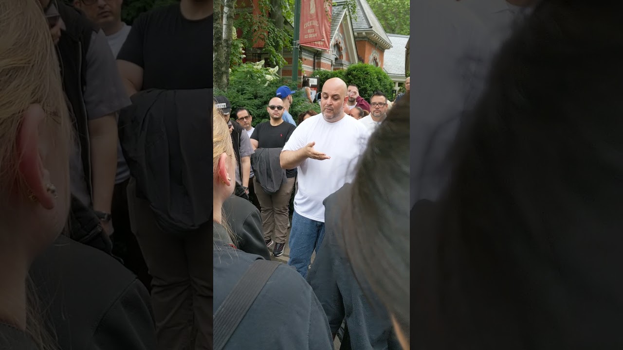 NYC AMC APE MEET UP BIG LOU VS WALLSTREET