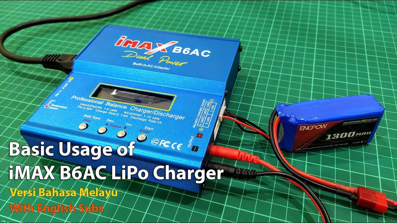 Basic Usage of iMAX B6AC LiPo Charger [BM]