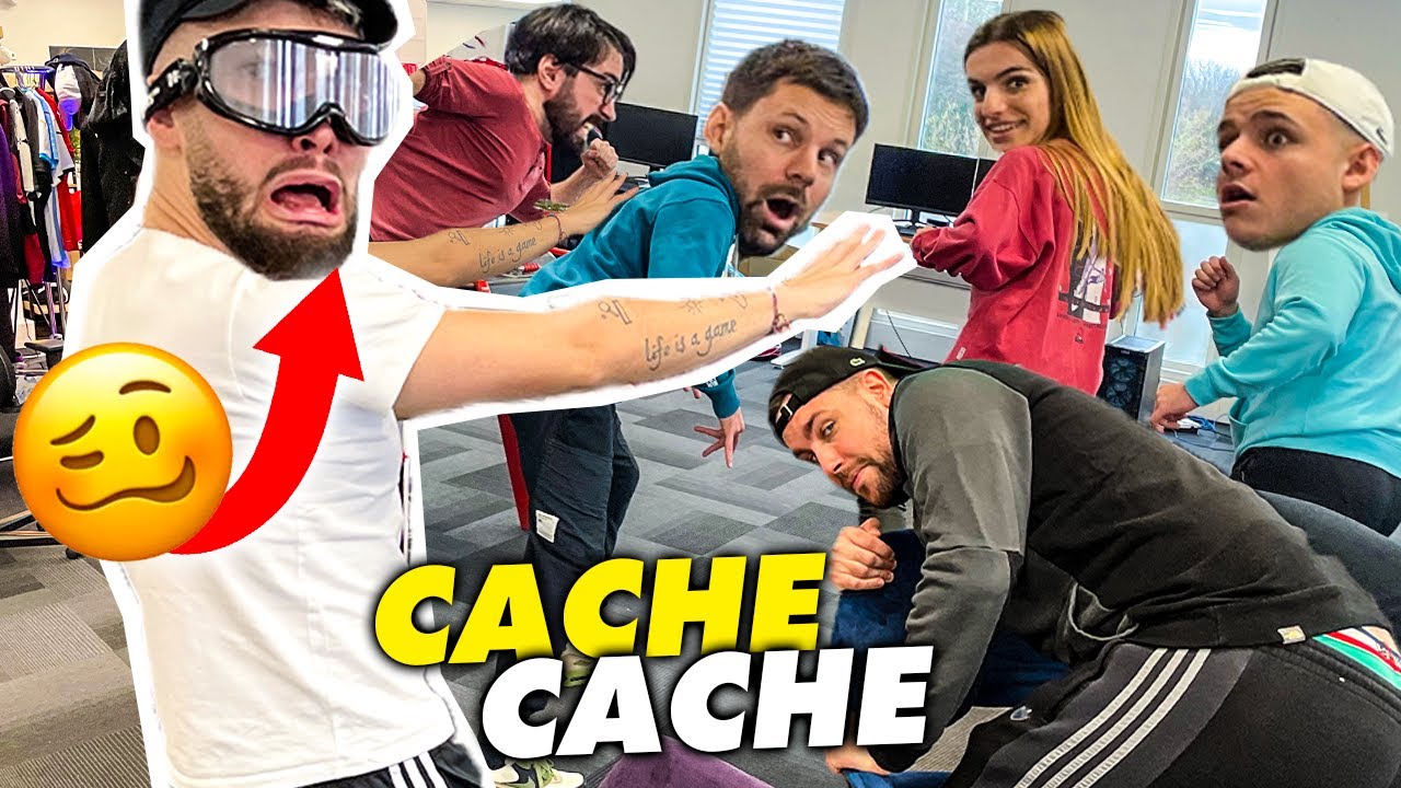 CACHE CACHE BOURRÉ AU LOCAL !