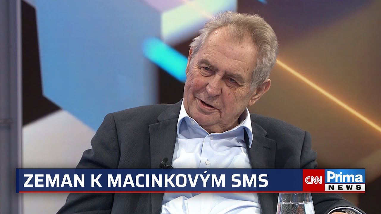 Zeman k Macinkov&yacute;m SMS: Nen&iacute; to norm&aacute;ln&iacute;, j&aacute; takov&eacute; nedostal. Vysvětlil jmenov&aacute;n&iacute; Lipavsk&eacute;ho
