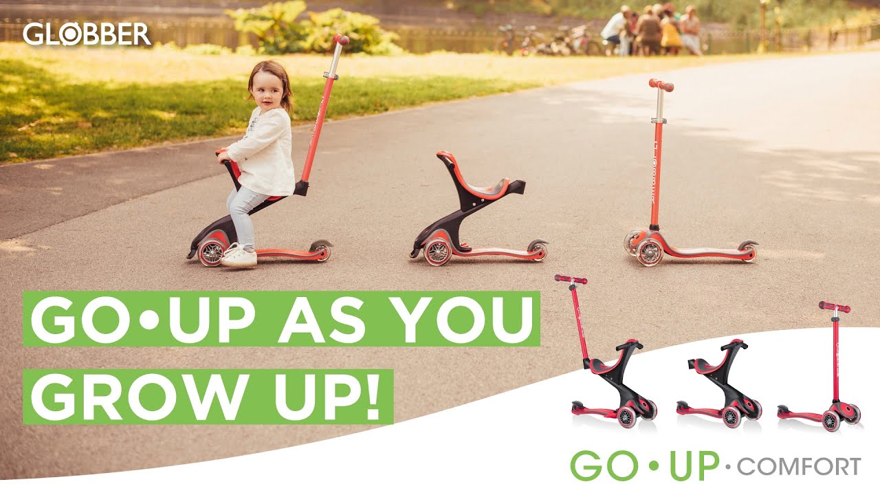 GO&bull;UP COMFORT scooter with seat