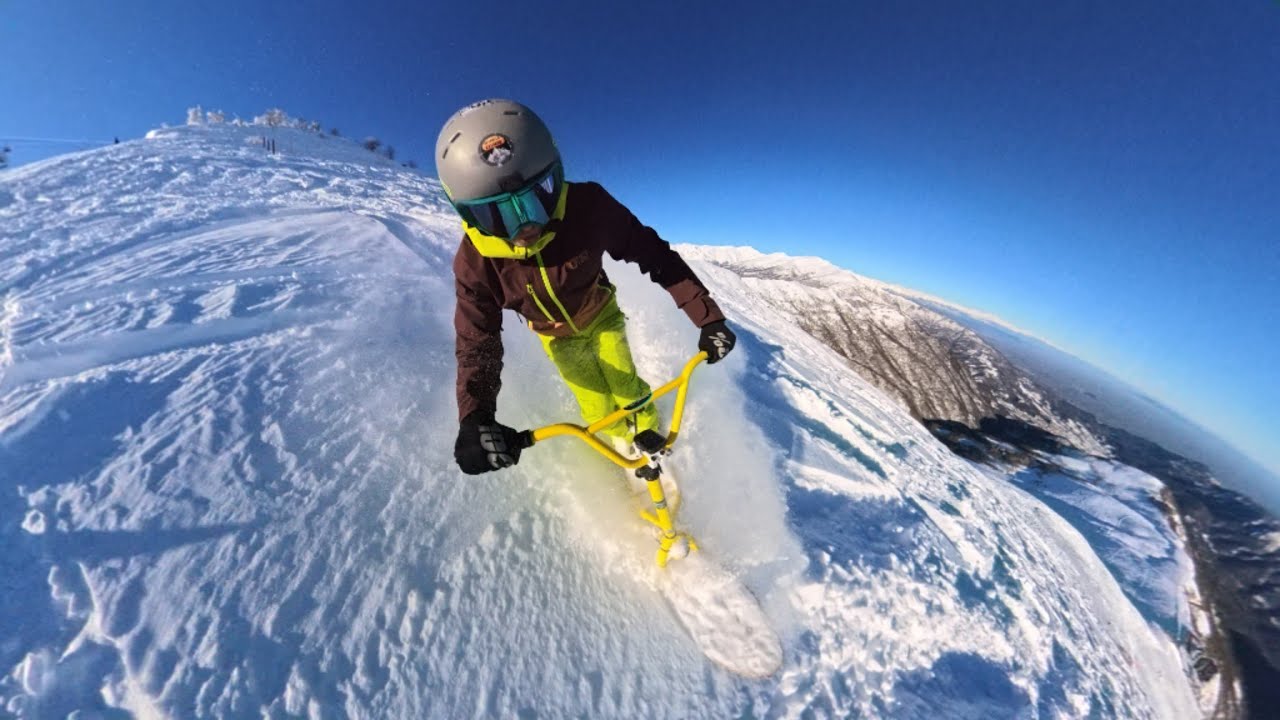 Snowscoot in fresca con qualche rischio!!!