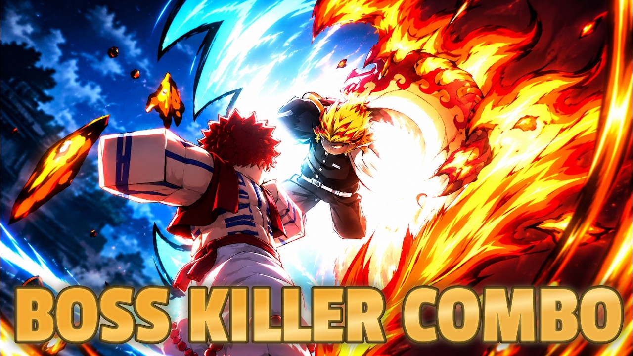 This Flame Breathing Combo DELETES Bosses in Slayers 2