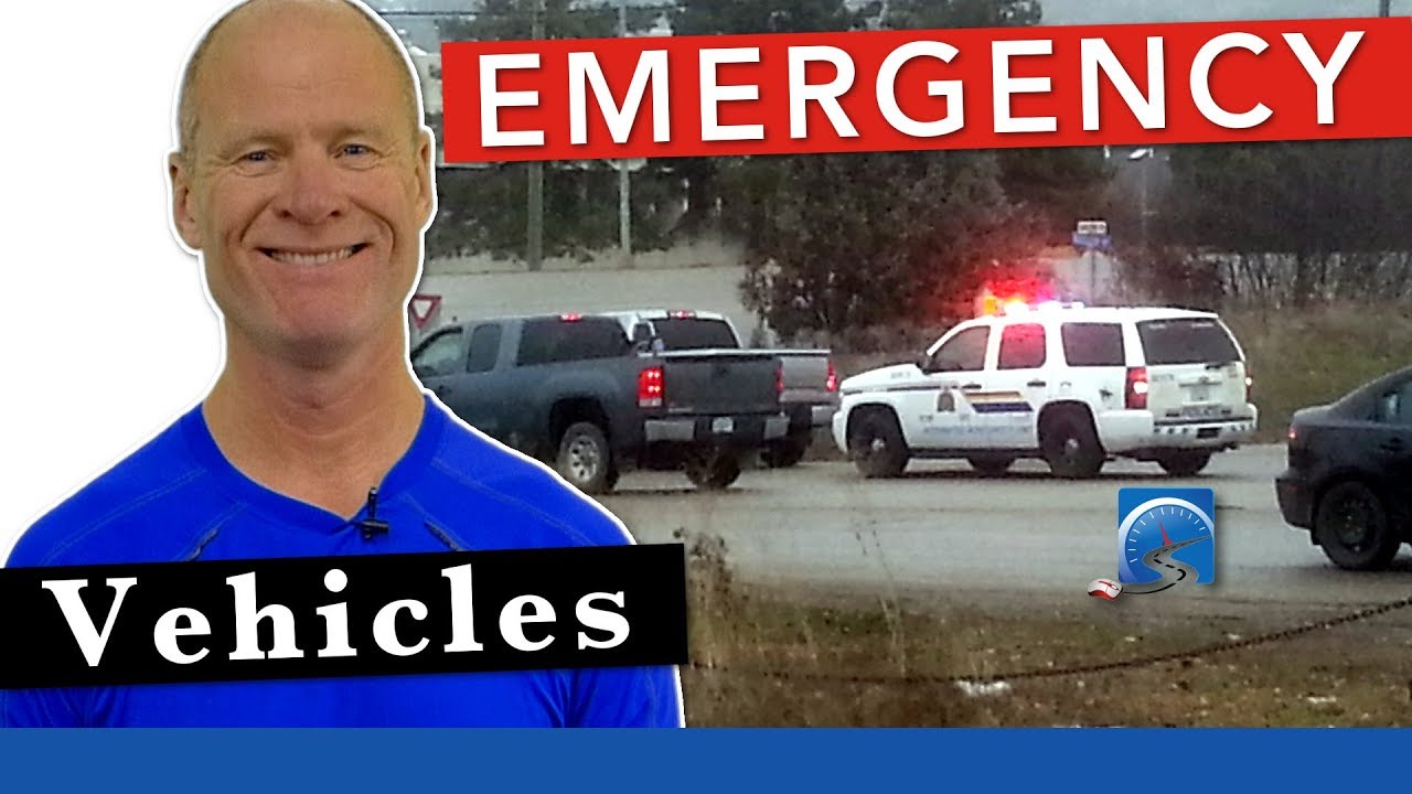 What to Do When an Emergency Vehicle Approaches to Pass a Road Test