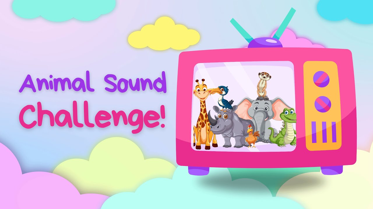 Animal Names and Sounds Learning for Kids!