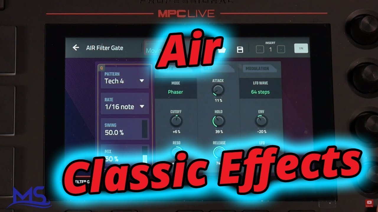 Mpc Air Effects First Look (All Classic Effects)