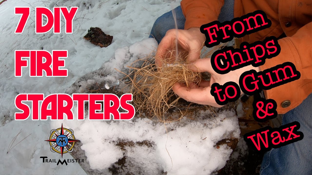 7 DIY Fire Starter Hacks