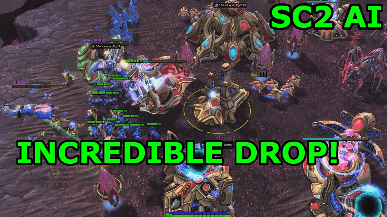 50,000 APM EPIC MATCH! - WickedBot vs negativeZero - Starcraft 2 AI