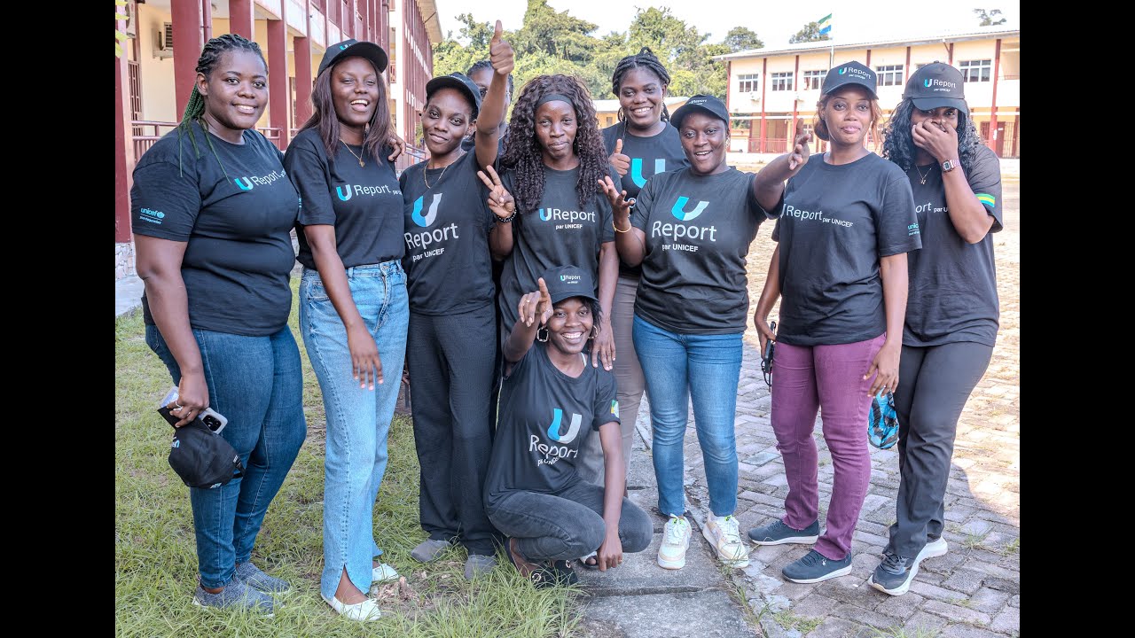 UReport filles en action