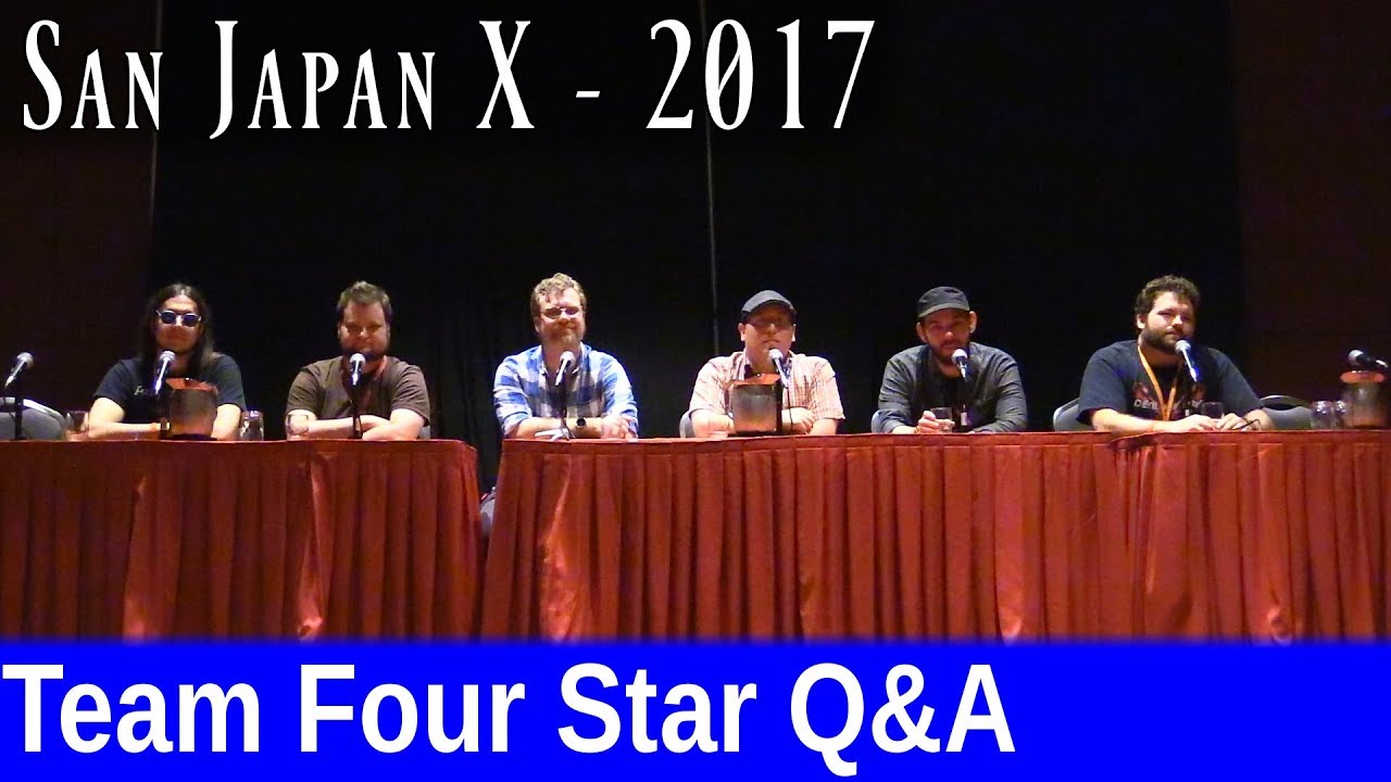 San Japan 2017: Team Four Star Mostly 13+ Q&A
