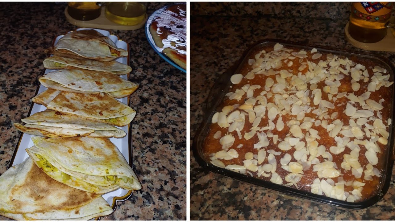 بغيتي فطور سريع او لديد حضري بسبوسة او ميني طاكوس غير فلمقلة🥰#تحضيرات رمضان