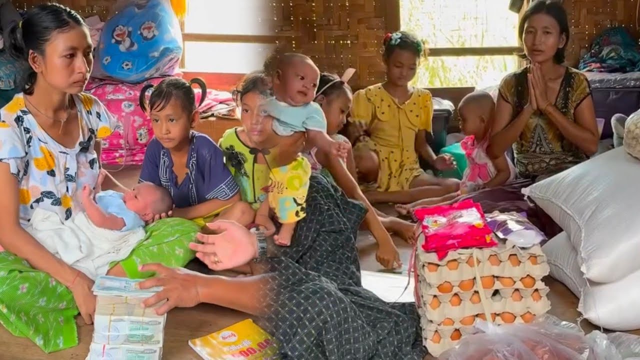 သားသမီးတွေနဲ့ အတူတူနေရတဲ့အပြင် အိမ်အတွက်လိုအပ်တာမှန်သမျှရလို့ ဝမ်းသာပီတိဖြစ်နေတဲ့ မိသားစုလေး