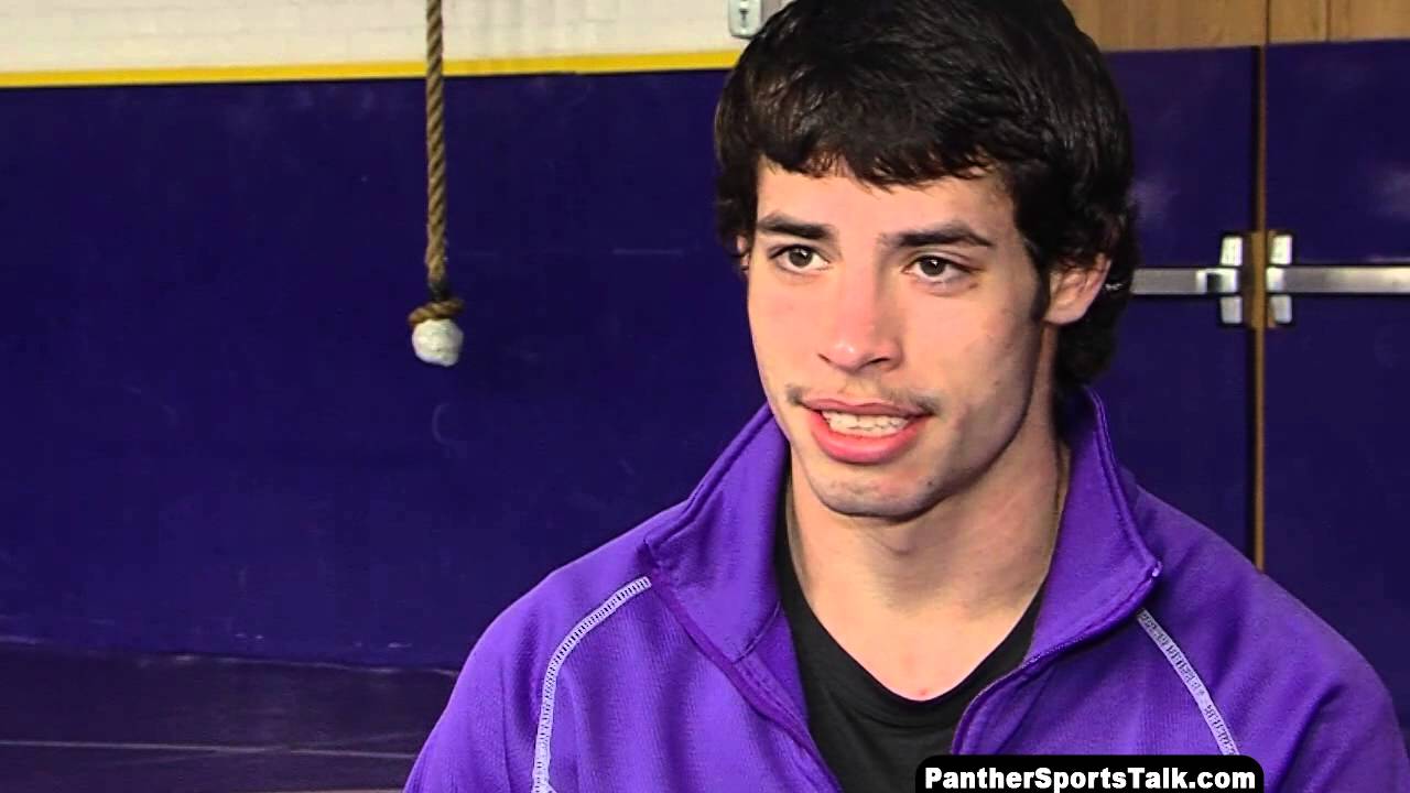 Joe Lazor, UNI wrestler - junior 141 pounder