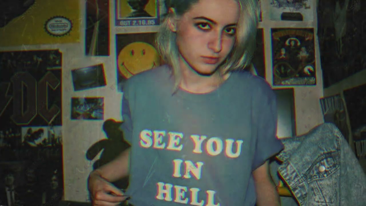 I hate her new s***** blue 