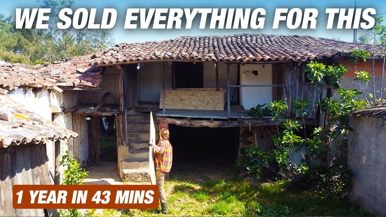 How We Transformed an Abandoned $32,000 Farm | 1 Year Timelapse
