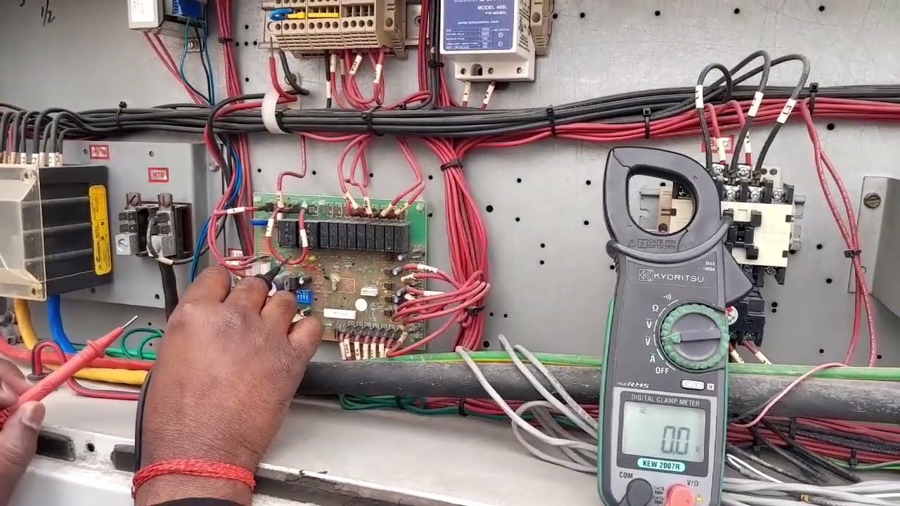 zamil package unit not working #digital package AC not working #l central ac blower moter not start