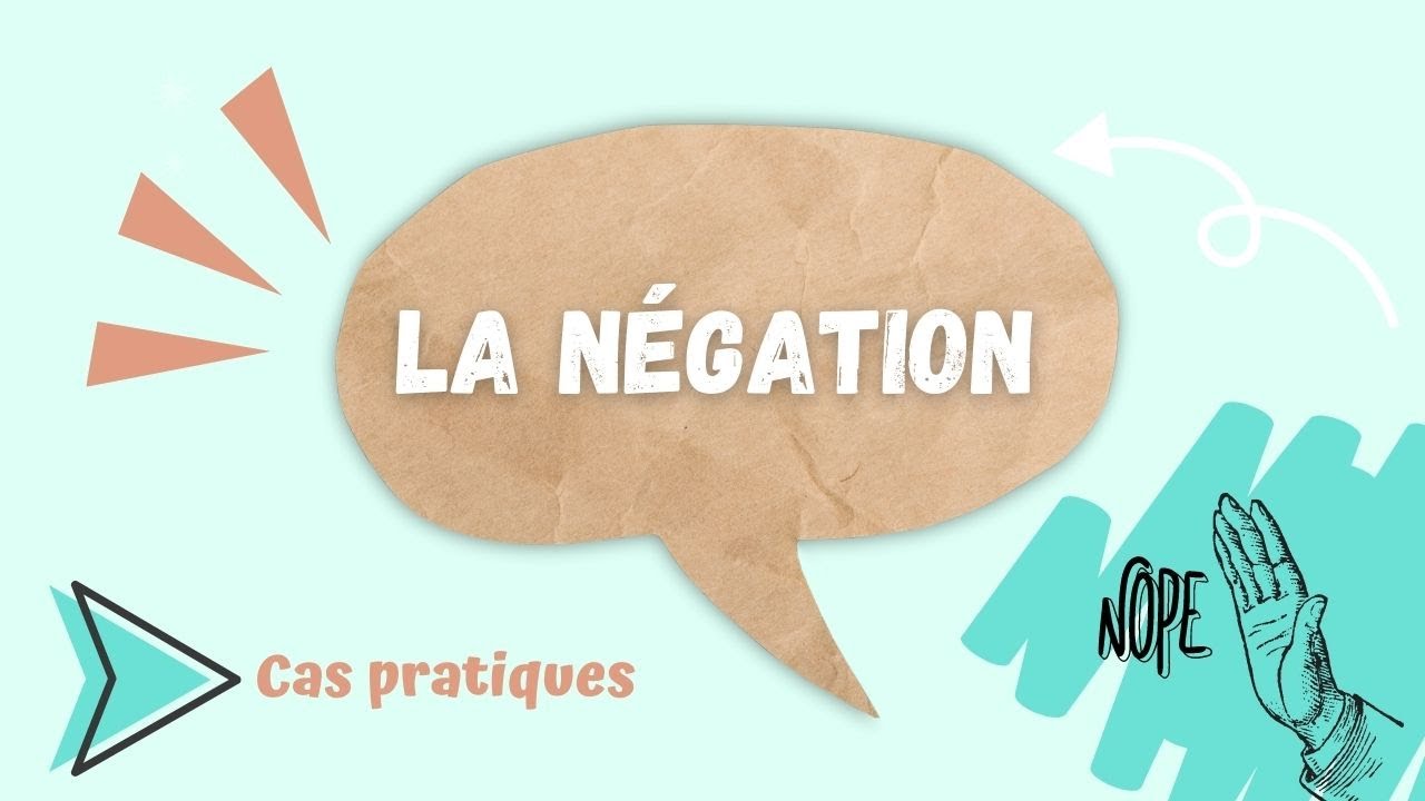 La #Négation  :  Comment analyser une Négation au bac ? Entraînement concret !