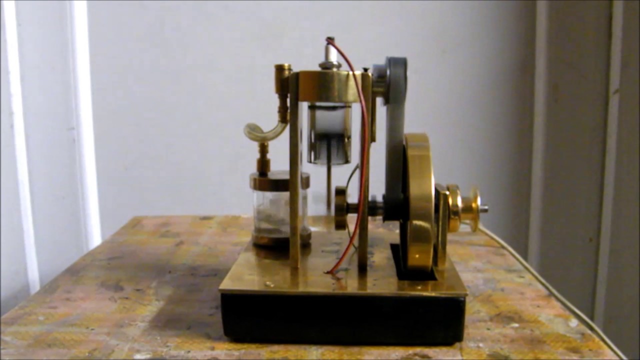 Homemade 4 stroke engine with rotary valve